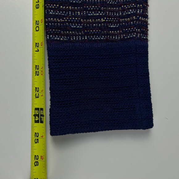 St. John Blue Purple Texture Tweed‎ Career Jacket Blazer Dress Set Women'… - Picture 14 of 15